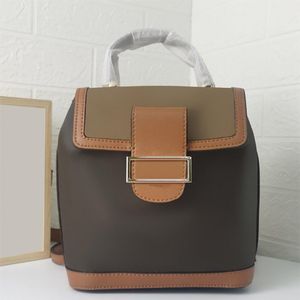 Alta Qualidade Designer de Luxo Mulheres Bolsa Dauphine Mochilas Bolsa Moda Senhora Impressão de Flores De Couro Magnético Frente Fivela Fivela Ladies Bolsa Bolsa