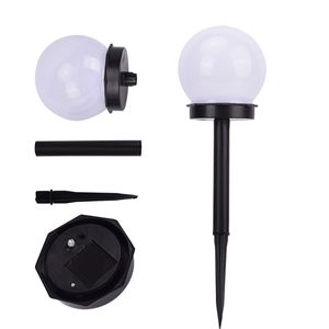 Wholesale solar path lights resale online - Cold White LED Solar Garden Light Decorative Solars Lamps Outdoor Solary Globe Lighting Waterproof Outdoor Landscape Path lights Yard Patio Walkway