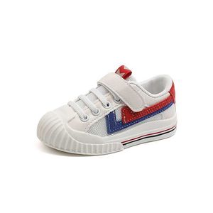韓国の学生のサイズ21-30子供のスニーカーのための子供の靴赤ちゃん幼児輝くメッシュカジュアル通気性ソフトスポーツ子供の靴G1025