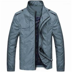 Men's Jackets Men's Wholesale- Lightweight Mens Water Repellent Stand Collar Fashion Casual Jacket For Men Sportswear Bomber Jacket1