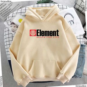 Sonbahar Kış Hip Hop Kapüşonlu Moda erkek Öğe Hoodies Tişörtü Hoody Erkekler Bej Uzun Kollu Erkek Hoodie Kazak 210927