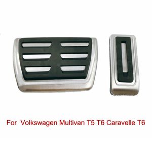 Pedały dla Multivan T5 Avelle T6 Gas Paliwo Hamulce Hamulce Pokrywa MT na Mats Car Styling