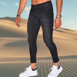 Men's Jeans Men Skinny Black Slim Pencil Pants Male Retro Fashion High Quality Denim Trousers Street Party Biker Bottoms 2022