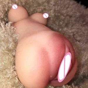 Nxy Sex Toys for Men Pocket Real Pussy Artificial Vagina Male Masturbators Cup Soft Breast Realistic Silicon Lifelike Adult0215