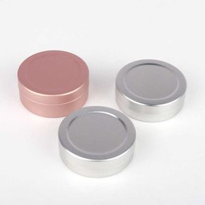 20g Aluminum Jar Box Container Cosmetics Packing Bottle Eye Shadow Ointment Pill Box Portable 2Colors Caja De Tarro De Aluminio