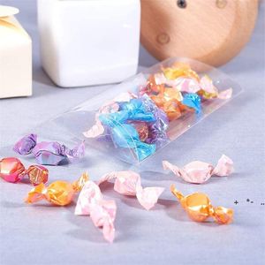 Pudełko w kształcie pióra PVC Sweet Candy Cookies Pudełko na wesele Favors pakowania RRD13430