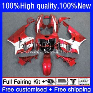 Kit de carroçaria para Honda CBR893RR CBR900RR 1989-1993 Corpo 36no.173 CBR893 Red Black CBR900 RR 1989 1990 1991 1992 1993 CBR 893 900 CC 893RR 900RR 89 90 91 92 93