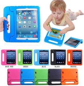 Kids EVA Foam Shockproof Handle Stand Case Cover for ipad 10.2 10.5 2/3/4 air 2 9.7 MINI 1/2/3/4/5 ipad pro 11 Child Friendly Tablet Coque