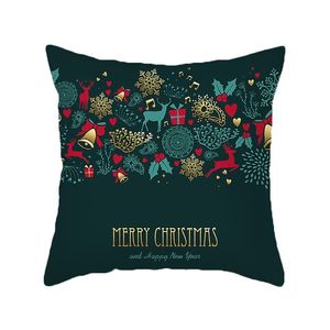 Подушка чехол для корпуса модных дивана украсить для гостиной рождественские украшения дома декор Санта-Клауса лося шаблон диван-кровать наволочка
