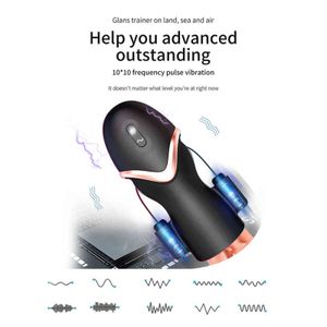 NXYSex pump toys Men Silicone Penis Trainer Glans Massager Bullet Vagina Vibrator Glan Stimulator Male Masturbation Sex Toys for Couples 1125