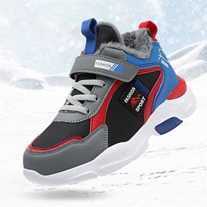 Çocuk Ayakkabı Kış Erkek Ayakkabı Rahat Çocuklar Sneakers Deri Spor Moda Erkek Bahar Summe Çocuk Erkek Sneakers Erkekler için Marka 211022