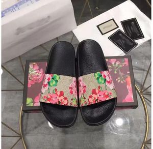 Luxury Brand Desinger G Man Or Women SHOES SLIPPER SUMMER PVC Women's Sandal Casual Slides Outdoor Female Flip Flops Beach Shoes
