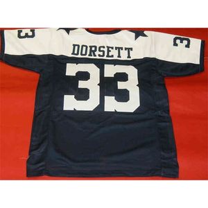 Mitch Niestandardowe Jersey Mężczyźni Młodzież Kobiety Vintage Tony Dorsett Rzadki Rozmiar Szkoły średniej S-6XL lub dowolna nazwa i koszulki numeryczne