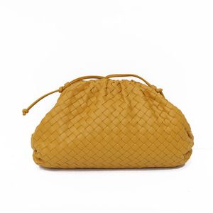 HBP Top Brand axelv￤skor f￶r kvinnor Hig Quality Woven Brown Cloud Bag Luxury Designer Crossbody Bag Womens Clutch Purse Satchels Hobos