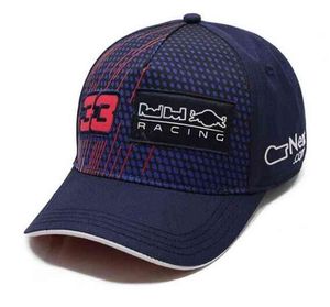 Zrrk New F1 Racing Hat Full Embroidery 33 Team Sun HatcP5T {فئة}