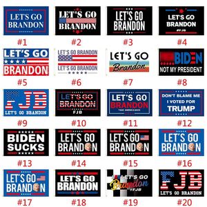 3x5 FT Let's Go Brandon Flag na 2024 Trump Prezydent Wybory Flagi DHL Szybka dostawa Hurtownie