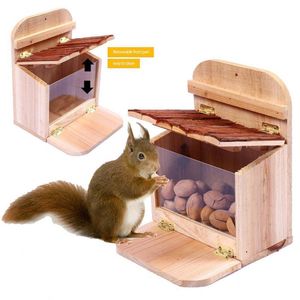 Dog Car Seat Covers Excellent Workmanship Durable Bird Squirrel Food Holder Feeding Box Delicate Pet Feeder Reliable For Yard