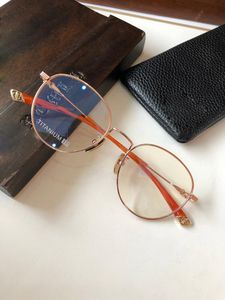 Moda Okulary przeciwsłoneczne Ramki wyrafinowane w stylu retro, prosty i spersonalizowany czysty tytan ultra lekki materiał do tworzenia damskiej recepty SPE