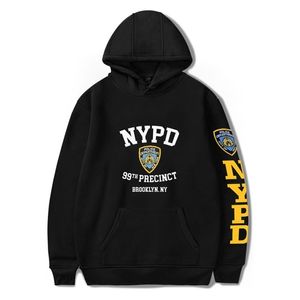 Brooklyn nio nio hoodie sweatshirts män kvinnor 99 pullover unisex hajuku tracksui 210809