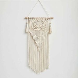 Nordic Tapestry Macrame Boho Bohemian Chic Wall Hanging Decorazione Cotone Tessuto Arte Estetica Room Decor Ornamenti 210609