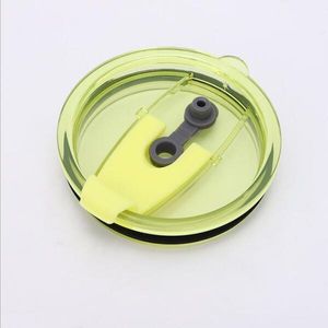 New Leakproof Lids 30oz 20oz Tumbler Replacement Clear Plastic Lid Vacuum Cups Spill Proof Splash Resistant Sealing Covers