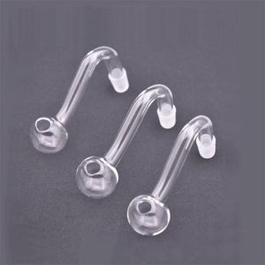 wholesale Oil Burner glass pipes 10mm 14mm 18mm male female Pyrex Bubbler glass adapter for Hookahs water bong smoking accessories