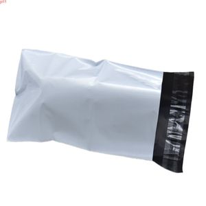 Kendinden Yapışkanlı Nakliye Çantası toptan satış-13x26 cm Beyaz Kurye Nakliye Çantası Kendinden Yapışkanlı Express Paket Posta Paketleme Torbalar Mailer BagShigh Quatity