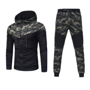 Wholesale track bars resale online - Men s Tracksuits Fashion Bar Men Track Suit Hooded Jacket Sportswear Camouflage Clothing