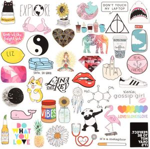 50Pcs-Pack VSCO Lovely GIrls Aesthetic sticker Waterproof Stickers for Bottle Laptop Car Planner Scrapbooking Phone Macbook Wardrobe Desk Wall Organizer Decal