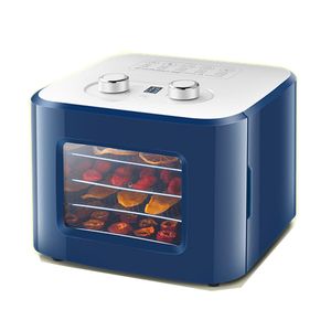 Máquina de frutas secas secador de frutas Fotomural Alimentos Desidratador Pet Snack Aço Inoxidável Alimentos Desidratador Pequeno Caseiro 400W