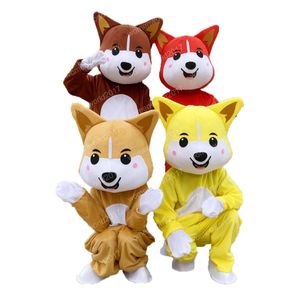 Hallowee Pooch Mascot Costumeトップクオリティ漫画アニメのテーマキャラクターカーニバルアダルトユニセックスドレスクリスマス誕生日パーティー屋外服装