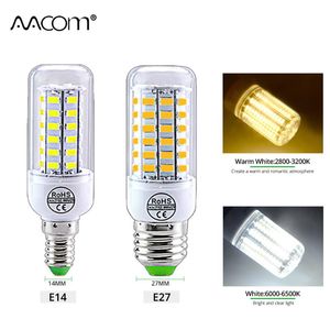 Wholesale diode lamps resale online - Bulbs Ampoule LED E27 Light Bulb LEDs V E14 Corn Lamp High Lumen No Flicker Diode Lampada For Kitchen Bedroom