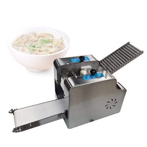 Wonton Dumpling Wrappers Machine Slicer Automatic Rolling Pressing Maker Bolinho de massa Envolvendo Pequeno Comercial 220V