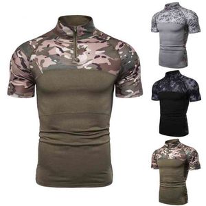 Yeni Üniforma Ordu toptan satış-Erkek T shirt Haber Savaş Erkekler Taktik Gömlek Giyim Askeri Üniforma Kamuflaj Ordu Suit Nefes Giysileri Tişört Top G220217