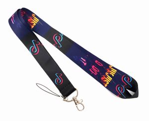 Handy-Riemen Charms 10 Stück Tik Tok Cartoon Strap Keys Mobile Lanyard ID Badge Holder Seil Anime Schlüsselanhänger für Jungen Mädchen Großhandel