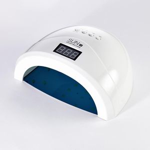 Nail Dryers The 48W SUN1s UV LED Lamp Dryer Is Suitable For All Gel 30LEDs Three Timer 10 30 60s Automatic Induction Manicure Tool