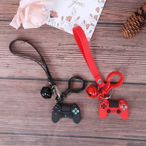 Moda Video Game Console Controlador Keychain Chaveiro Chaveiro Anel Creative Cartoon Joystick Modelo Handle Chaveiro Carro Bag J0306