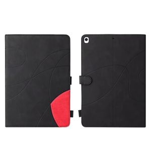 Custodia per tablet antiurto per Apple iPad 10.2 Mini 6/5/4 Air 3/2/1 Pro 11/10,5/9,7 pollici Cuciture a doppio colore Cuoio Flip Cavalletto Custodia protettiva con slot per schede