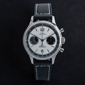 Wristwatches Mechanical Wrist Watches For Men Waterproof Seagull ST1901 Movement Panda Chronograph Watch Luminous Hands