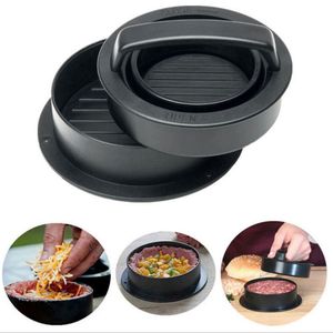 Kitchen Round Shape burger Press Food-Grade ABS Hamburger Press Beef Grill Patty Maker Mold Mould Tool