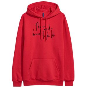 Women's Hoodies & Sweatshirts Letter Print This Is What A Feminist Looks Like Harajuku Casual Woman Pullover For Women 2021 Spring Winter Sw