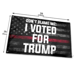 90 x 150 cm amerykańską flagę Trump flaga banner odkryty kryty niestandardowy banner flaga 3 * 5 ft 2024 US flagi prezydenckie day Daj118