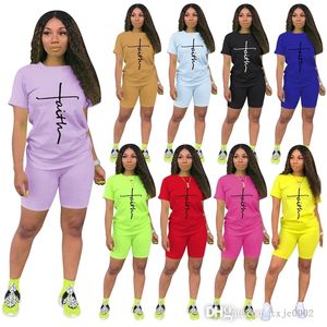 Solid Färg Tracksuits Kvinnor Monterad Tvåbitar Set Jogging Suit Sexy Vest Shorts och Byxor Bälte Teter Outfits Plus Size Womens Designer Kläder