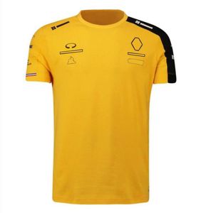 T-shirty męskie F1 Sezon wyścigowy Racing Kar Suit okrągły krótki rękaw i oddychający zwyczaj