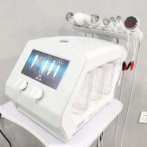 Hydra Peel Microdermabrasion RF Facial Machine Vakuum Face Pore Clean Oxygen Hydro Facial Bio Skin Föryngring Rynka borttagning 8 i 1 Hydrofacial Utrustning