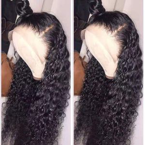 Water Wave Wig HD Lace Frontal Wig PrePlucked 360 Lace frontal Wigs 13x4 Lace front Wig Human Hair Wigs for Women 150%density