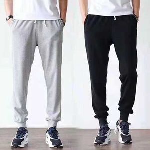 Nowa Moda Wysokiej Jakości Mężczyzna Spodnie Oddychające Wygodne Casual Luźne Spodnie Męskie Hip Hop Sport Jogging Dress Oversize Y0811