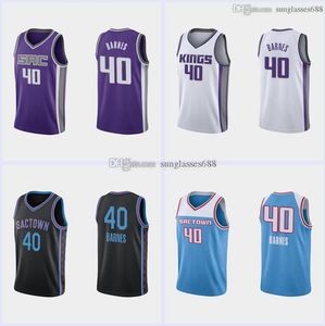 Harrison Barnes Jersey 2021-22 Sacramentocity Koszulki koszykówki Mężczyźni Młodzież S-XXL W magazynie