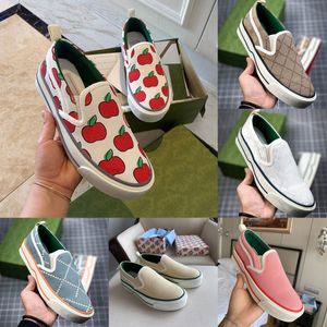 2023 Doudou Schuhe Freizeitschuhe Damenschuhe Sneakers Weiß Rosa Klassischer Jacquard Denim Retro Running Sneakers Skating Designer Schuh