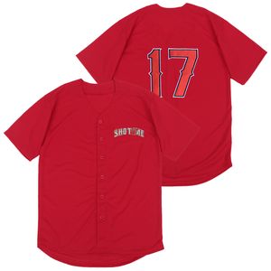 SHOT17ME baseball Jerseys #17 Can Customize Your Own Name And Number